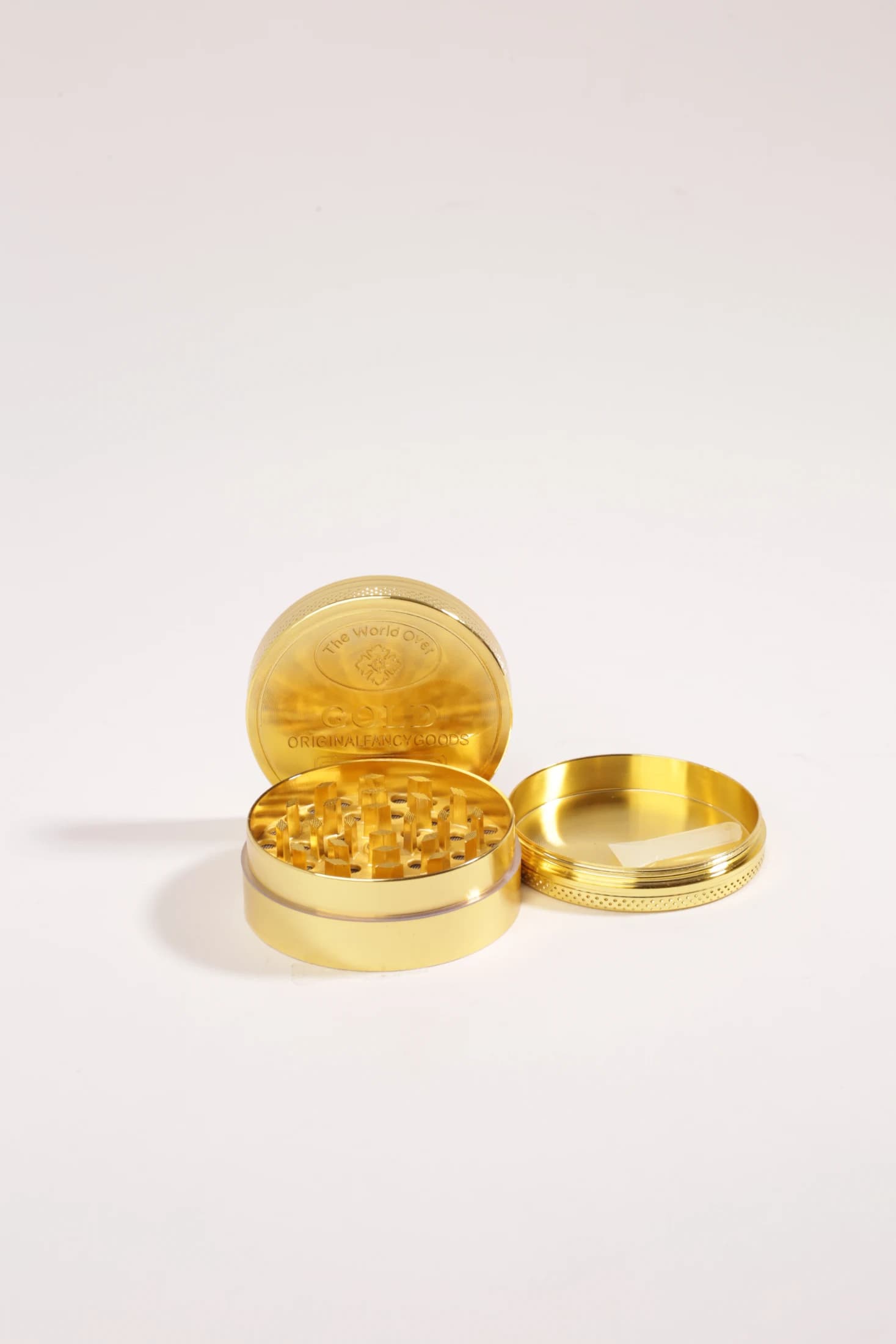 Grinder metal gold
