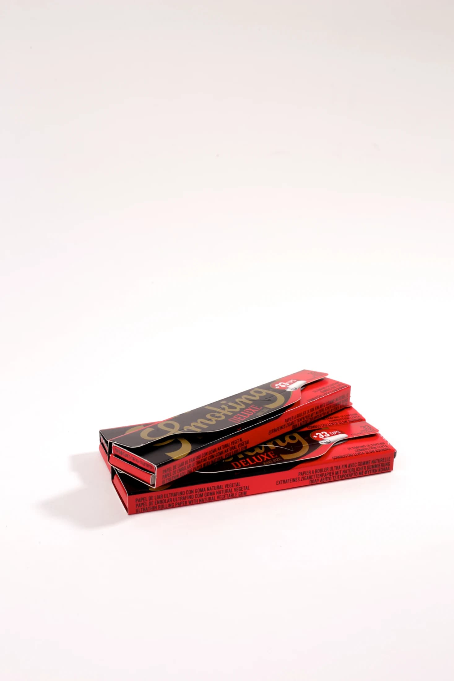 Smoking king size deluxe c\ filtros un.