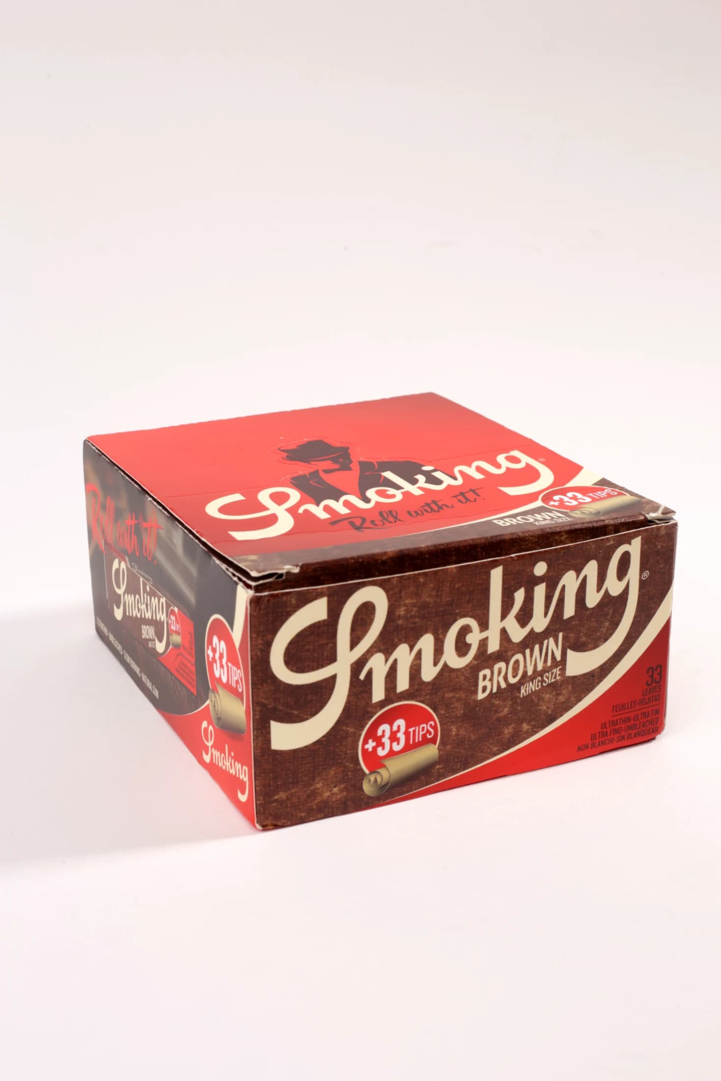 Smoking king size brown c\filtros